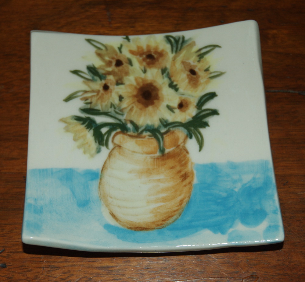 Sunflower Plate on Luulla